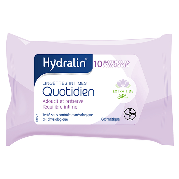 Quotidien Lingettes Intimes 10 unités