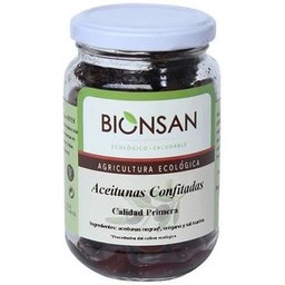Bionsan Olives Noires Confites 200g