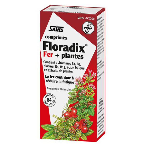 Floradix Fer + Plantes 84 comprimés