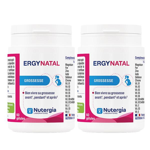 Ergynatal Grossesse femmes enceintes Cure de 3 mois Lot 3 x 1 mois