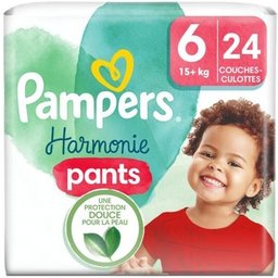 Couches Culottes Harmonie T6 15kg 24uts