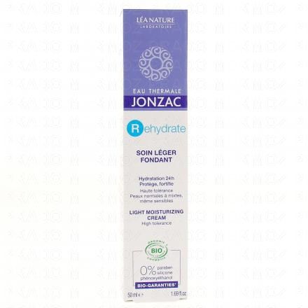 Rehydrate Soin léger réhydratant bio tube 50ml