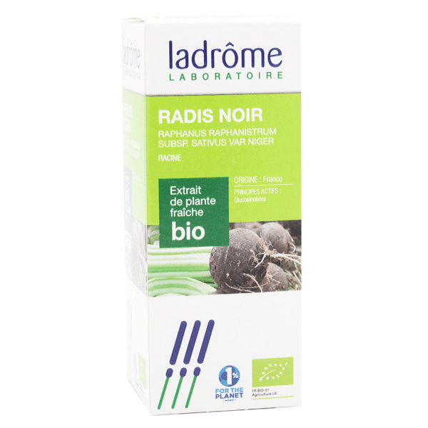 Extraits de Plantes Fraîches Radis Noir Bio 50ml
