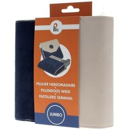 Pastillero Jumbo Bicolor Azul 1ud