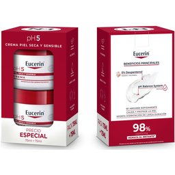 Pack Crème pH5 Peaux Sèches Et Sensibles 2x75ml