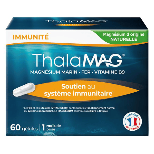 Magnésium Marin Forme Physique & Mentale 60 gélules