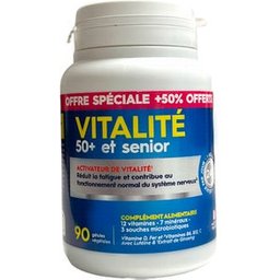 Vitalité 50+ et Sénior 90 Gélules