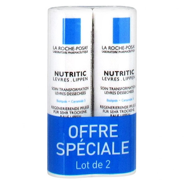 Nutritic Lèvres Lot de 2 x 4,7ml