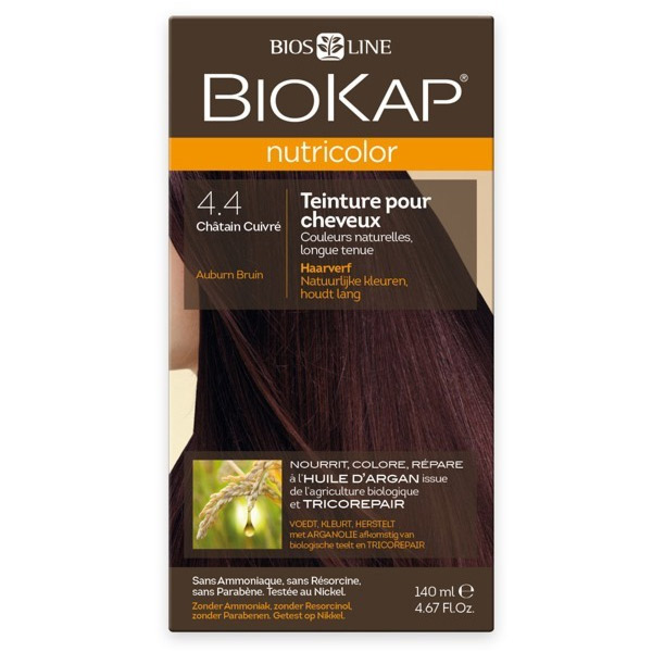 Nutricolor Teinture pour Cheveux 4.4 Châtain Cuivré 140ml