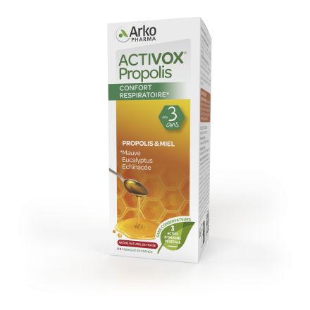 Activox - Propolis Solution buvable confort respiratoire 140ml