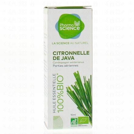 Huile essentielle de Citronelle de java bio flacon 10 ml
