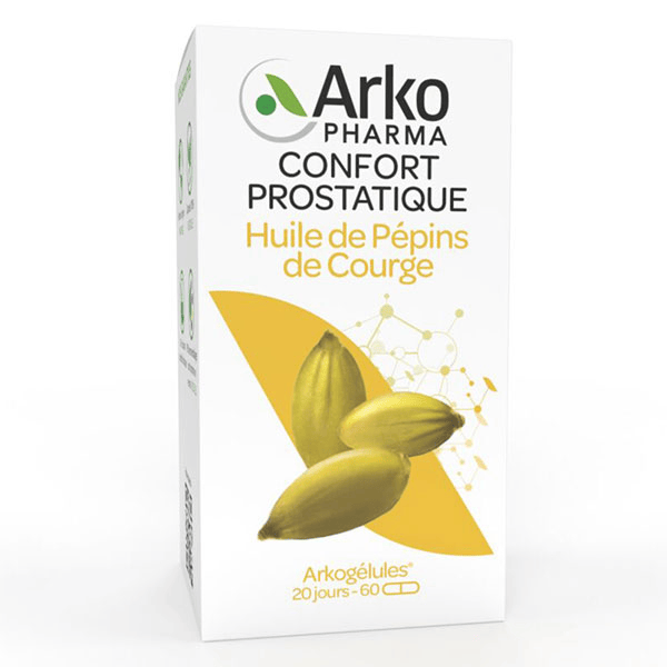Arkogélules Huile Pépins de Courge 60 gélules
