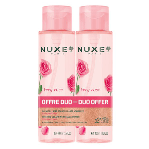 Very Rose Duo eau micellaire apaisante 800ml