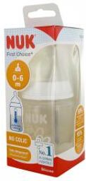 First Choice+ Biberon 150 ml 0-6 Mois - Boîte 1 biberon avec tétine