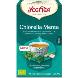 Yogi Thé Infusion Menthe Chlorella 17 Sachets
