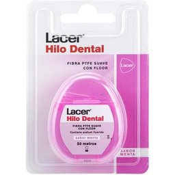 fil dentaire extra doux avec fluorure et triclosan 50m 1ud
