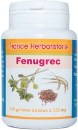 GELULES FENUGREC semence - dosées à 330 mg