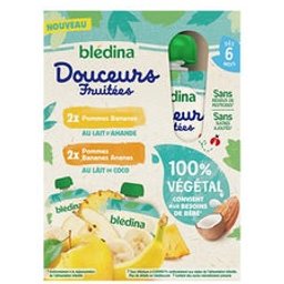 Blédina Gourde 100% Veg Multi 4x95g