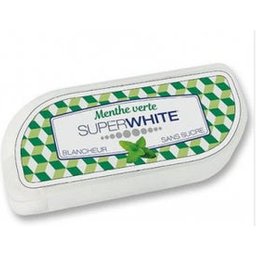 Super White Boîte de 50 Pastilles Fraîcheur Menthe Intense