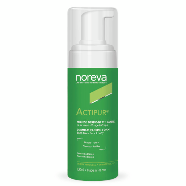 Noreva Actipur Mousse Dermo-nettoyante Visage 150ml