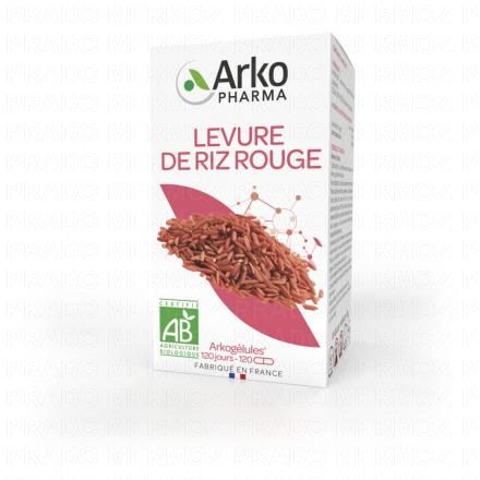 Arkogelules - Levure de Riz Rouge 120 gélules