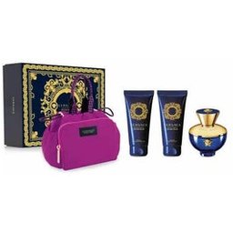Dylan Blue Pour Femme Set With Pink Bag 4uts