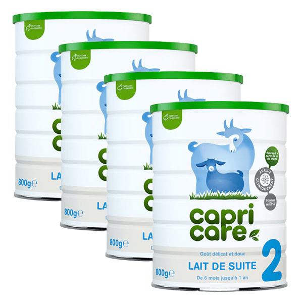 Lait de Chèvre 2ème Âge 800g - Lot de 4