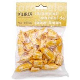 Bonbons au Miel et au Citron Bio 100g