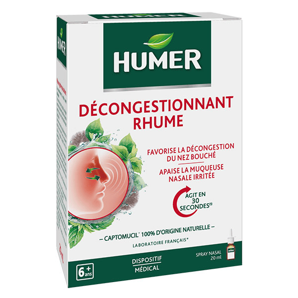 Décongestionnant Rhume dès 12 ans Spray Nasal 20ml