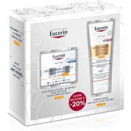Hyaluron-Filler Elasticity Soin de Jour Spf30 + Crème Mains Anti-Taches & Anti-Âge Spf30