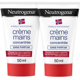 Crème Mains Concentrée Sans Parfum 2x50ml