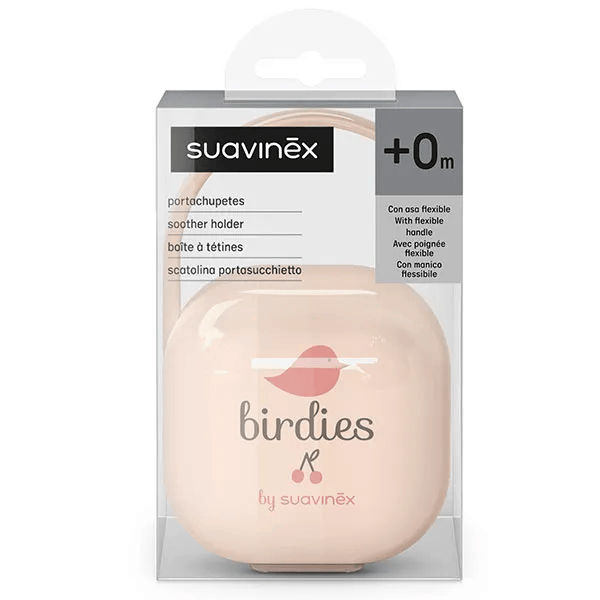 Porte-Sucette Birdies Rose