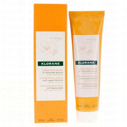 Crème dépilatoire amande douce tube de 150 ml