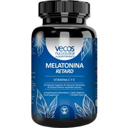 Vecos Nucoceuticals Melatonina Pura 1.9mg Liberación Retardada 60caps