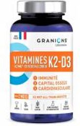 Vitamines K2-D3 60 Comprimés - Pot 60 comprimés
