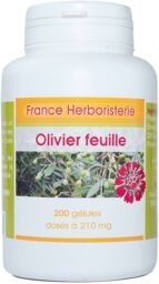 GELULES OLIVIER feuille 200 gélules dosées à 210 mg