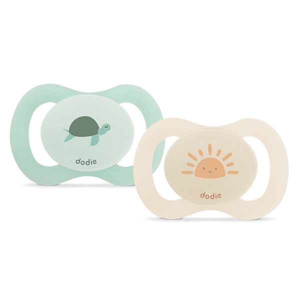 Sucette Anatomique Duo 0 à 2 mois Newborn Motif tortue soleil N3