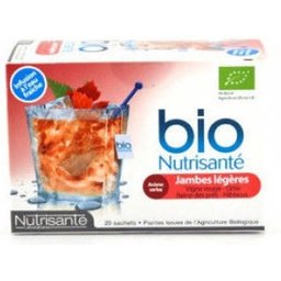 Nutrisanté Infusion Bio Jambes Légères Froide 20 Sachets
