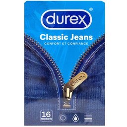 Classic Jeans Préservatifs 16 unités