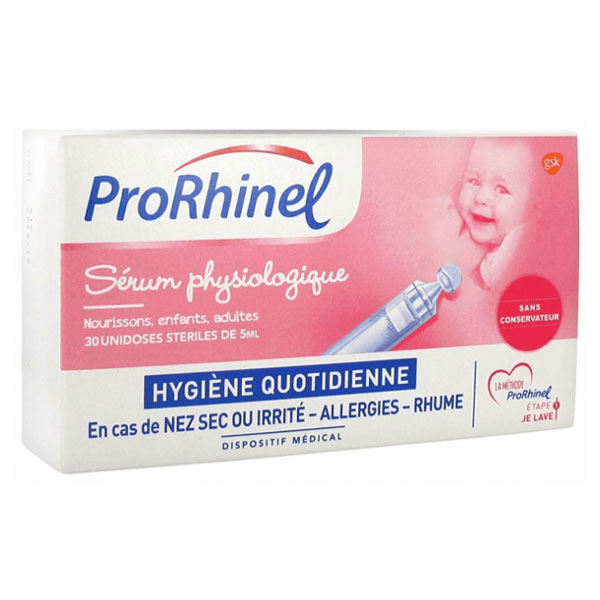 Sérum Physiologique 30 unidoses