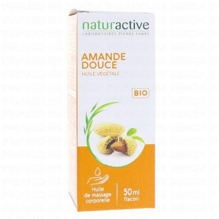Huile Végétale Bio Amande Douce flacon 50ml