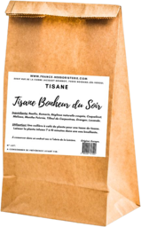 Tisane BONHEUR DU SOIR - Infusion Détente & Sommeil