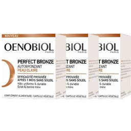 Oenobiol Perfect Bronze Autobronzant Peau Claire