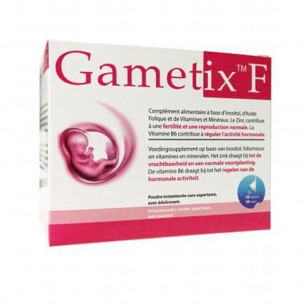Gametix femme boîte de 30 sachets