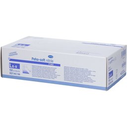 Peha-soft® nitrile Fino Gants d'examen sans latex stériles Taille L 8 - 9