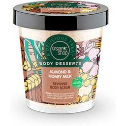 - Gommage corporel au lait et aux amandes avec miel 450ml