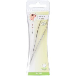 Mörser Pince à épiler Doré Point courbé 9 cm