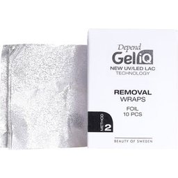 Gel IQ Removal Wraps Foil Method 2 Quitaesmaltes 10uds