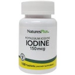 Nature's Plus Iodine Yoduro Potásico 100comp