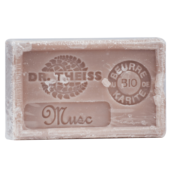 Savon de Marseille-Au Musc + Beurre de Karité Bio 125g
